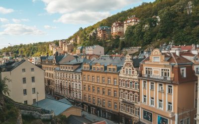 Genezend water in Karlovy Vary spa stad