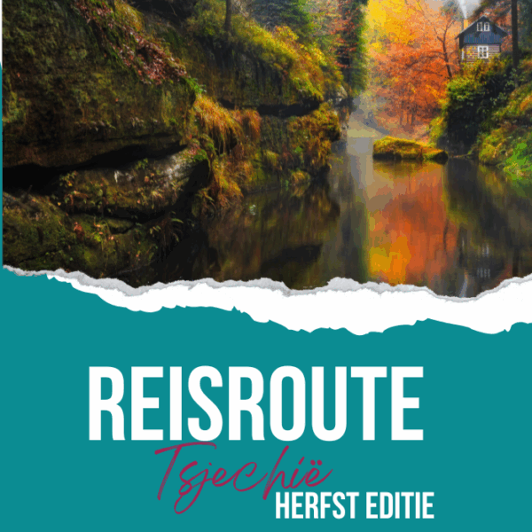 Tsjechië trein reis route - herfst editie